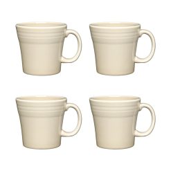 Fiesta Dinnerware - Linen 15 OZ Set of 4 Tapered Mugs - Linen 15 OZ Set of 4 Tapered Mugs