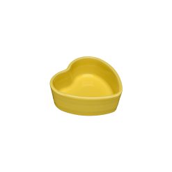 Fiesta Dinnerware - Retired Heart Shaped Ramekin 4 1/2 Inch - Retired Heart Shaped Ramekin 4 1/2 Inch