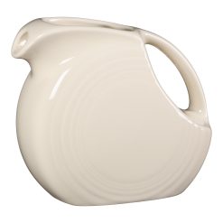 Fiesta Dinnerware - Linen Small Disk Pitcher - Linen Small Disk Pitcher