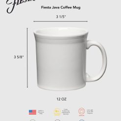 Alternative view of Fiesta Dinnerware - Fiesta 12 OZ Java Coffee Mug - Fiesta 12 OZ Java Coffee Mug