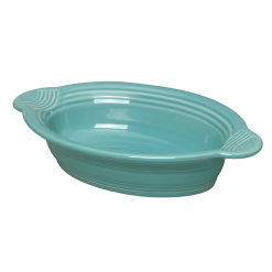 Fiesta Dinnerware - Fiesta 9 1/8 Inch Oval Individual Casserole 13 OZ - Fiesta 9 1/8 Inch Oval Individual Casserole 13 OZ