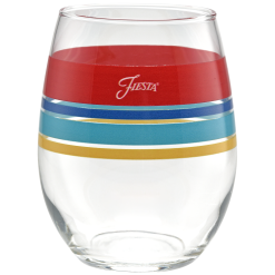 Alternative view of Fiesta Dinnerware - Vibrant 15 oz. Edgeline Stemless Wine, Set of 4 - Vibrant 15 oz. Edgeline Stemless Wine, Set of 4