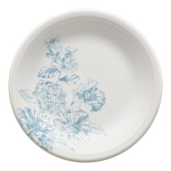 Fiesta Dinnerware - Botanical Floral Sky Classic Rim 7 1/4 Inch Salad Plate - Botanical Floral Sky Classic Rim 7 1/4 Inch Salad Plate