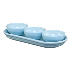 Fiesta Dinnerware - Fiesta 4-Piece Condiment Set Sky - Fiesta 4-Piece Condiment Set Sky