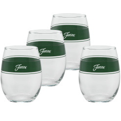 Fiesta Dinnerware - 15 oz. Fiesta® Frame Stemless Wine Jade, Set of 4 - 15 oz. Fiesta® Frame Stemless Wine Jade, Set of 4