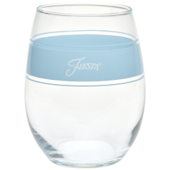 Alternative view of Fiesta Dinnerware - Coastal Blues 15 oz. Frame Stemless Wine Mixed Color, Set of 4 - Coastal Blues 15 oz. Frame Stemless Wine Mixed Color, Set of 4