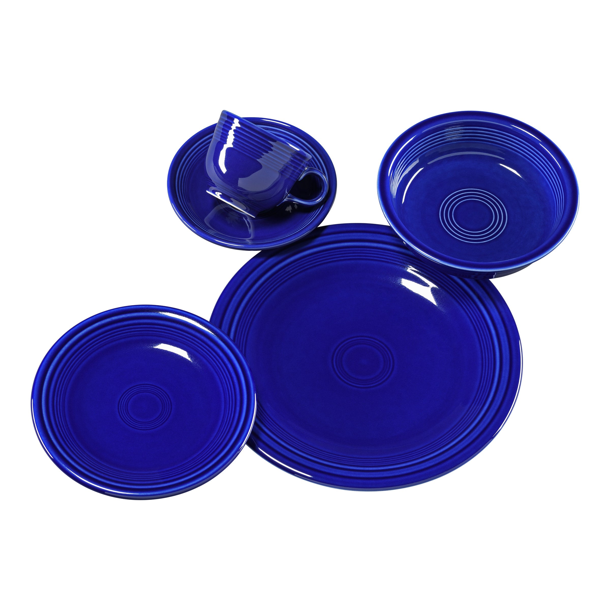 Fiesta Dinnerware - New Retired Classic Rim 5-Piece Place Setting, Service for 1 - New Retired Classic Rim 5-Piece Place Setting, Service for 1 - Image 12