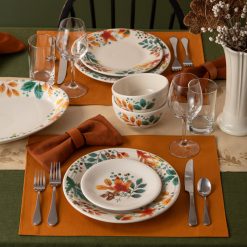 Alternative view of Fiesta Dinnerware - Autumn Fields Classic Rim 7 1/4 Inch Salad Plate - Autumn Fields Classic Rim 7 1/4 Inch Salad Plate