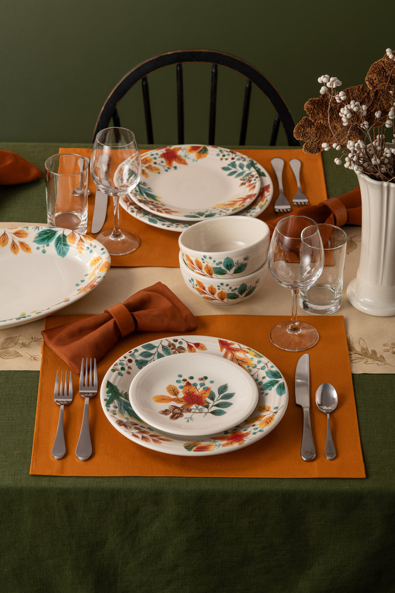 Fiesta Dinnerware - Autumn Fields Classic Rim 7 1/4 Inch Salad Plate - Autumn Fields Classic Rim 7 1/4 Inch Salad Plate - Image 2