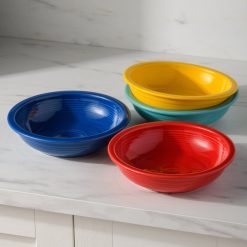 Alternative view of Fiesta Dinnerware - Mixed Vibrant Classic Rim 8 3/8-Inch 34OZ Pasta Bowls, Set of 4 - Mixed Vibrant Classic Rim 8 3/8-Inch 34OZ Pasta Bowls, Set of 4