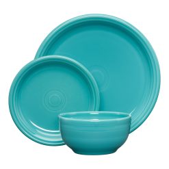 Fiesta Dinnerware - Bistro Coupe 3-Piece Place Setting, Service for 1 - Bistro Coupe 3-Piece Place Setting, Service for 1