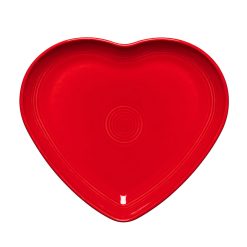 Fiesta Dinnerware - New Retired Fiesta 9 Inch Heart Shaped Plate - New Retired Fiesta 9 Inch Heart Shaped Plate