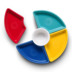 Alternative view of Fiesta Dinnerware - Vibrant 5-Piece Mixed Colors Entertaining Set 8 1/5 Inch - Vibrant 5-Piece Mixed Colors Entertaining Set 8 1/5 Inch