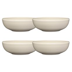 Fiesta Dinnerware - Linen Set of 4 Bistro Coupe 7 5/8-Inch 38OZ Medium Bowls - Linen Set of 4 Bistro Coupe 7 5/8-Inch 38OZ Medium Bowls