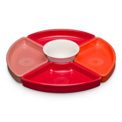 Fiesta Dinnerware - Sunset Horizon 5-Piece Mixed Colors Entertaining Set 8 1/5 Inch - Sunset Horizon 5-Piece Mixed Colors Entertaining Set 8 1/5 Inch