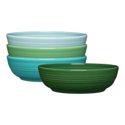 Fiesta Dinnerware - Mixed Aegean Coupe 6 3/4 Inch Salad Bowl 24 OZ, Set of 4 - Mixed Aegean Coupe 6 3/4 Inch Salad Bowl 24 OZ, Set of 4