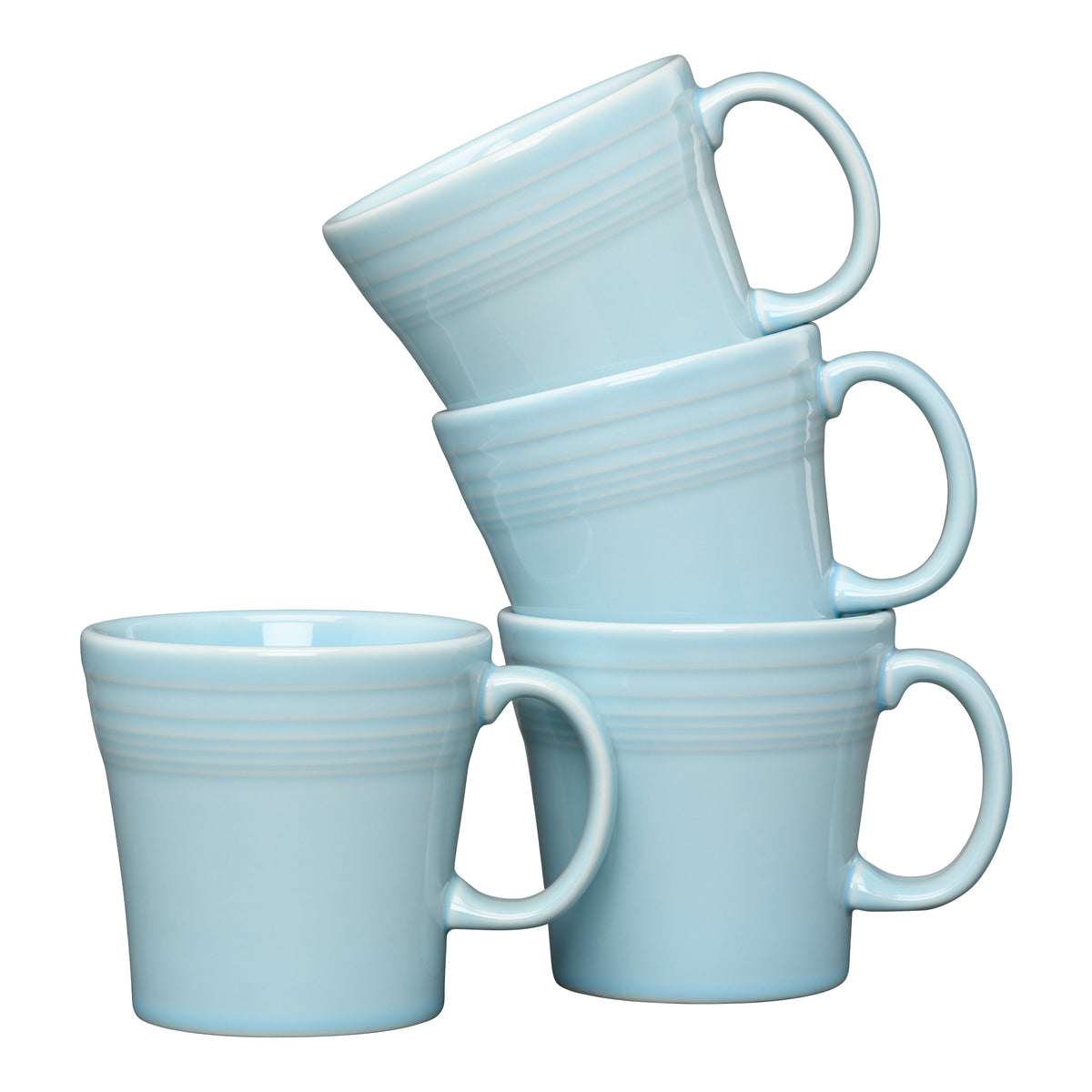 Fiesta Dinnerware - Sky 15 OZ Set of 4 Tapered Mugs - Sky 15 OZ Set of 4 Tapered Mugs
