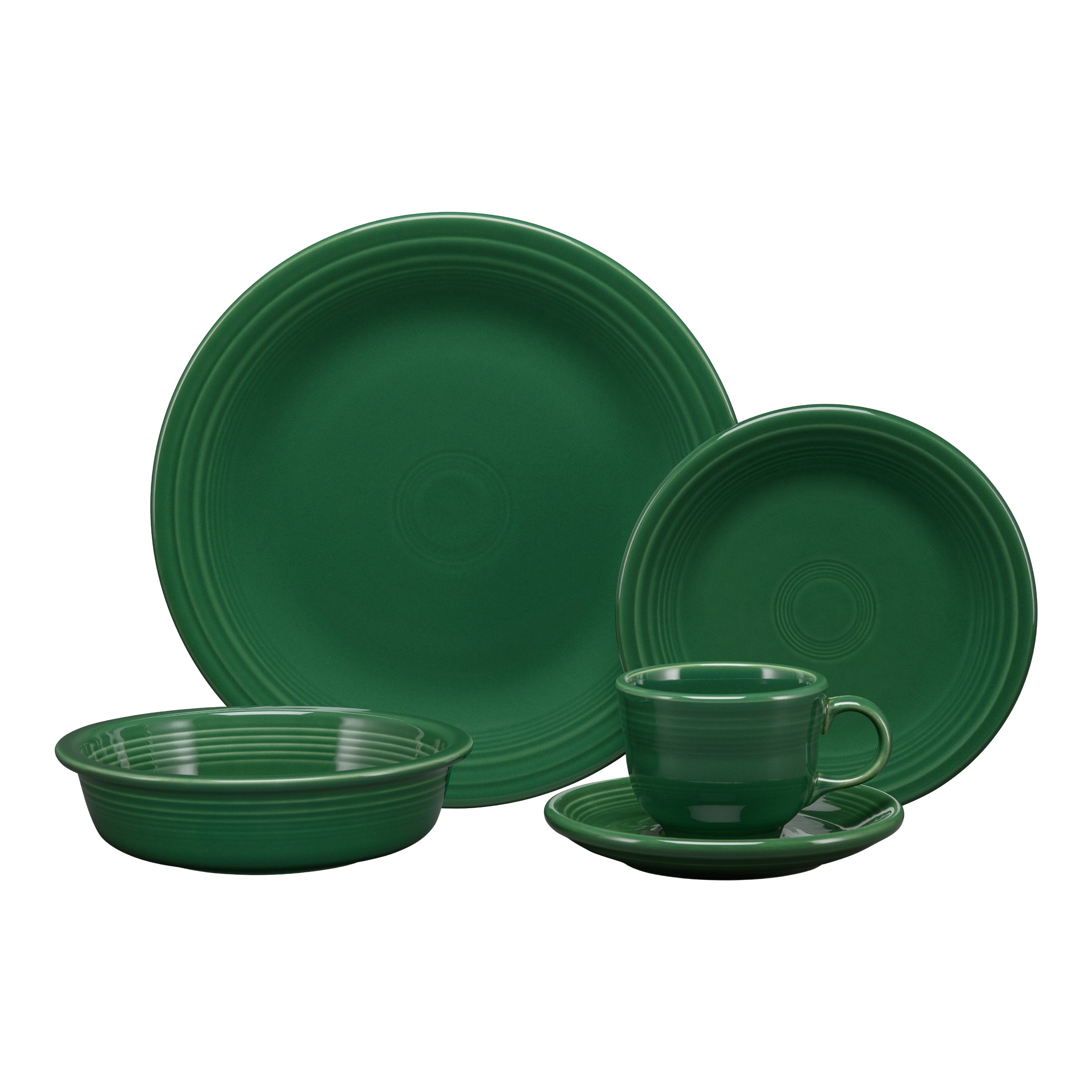 Fiesta Dinnerware - New Retired Classic Rim 5-Piece Place Setting, Service for 1 - New Retired Classic Rim 5-Piece Place Setting, Service for 1 - Image 9