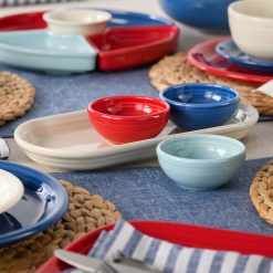 Alternative view of Fiesta Dinnerware - Americana Mixed Colors 4-Piece Condiment Set - Americana Mixed Colors 4-Piece Condiment Set
