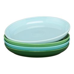 Fiesta Dinnerware - Mixed Aegean Coupe 10 3/8 Inch Dinner Bowls 40 OZ, Set of 4 - Mixed Aegean Coupe 10 3/8 Inch Dinner Bowls 40 OZ, Set of 4
