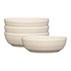 Fiesta Dinnerware - Linen Set of 4 Coupe 6 3/4 Inch Salad Bowl 24 OZ - Linen Set of 4 Coupe 6 3/4 Inch Salad Bowl 24 OZ
