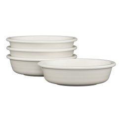 Fiesta Dinnerware - White Classic Rim 6 7/8 Inch Cereal Bowl 19 OZ, Set of 4 - White Classic Rim 6 7/8 Inch Cereal Bowl 19 OZ, Set of 4