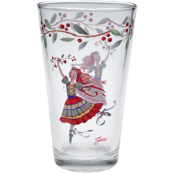 Alternative view of Fiesta Dinnerware - Nutcracker The Ballerina 16 oz. Cooler Glass - Set of 4 - Nutcracker The Ballerina 16 oz. Cooler Glass - Set of 4