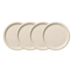 Fiesta Dinnerware - Linen Set of 4 Bistro Coupe 10 1/2 Inch Dinner Plate - Linen Set of 4 Bistro Coupe 10 1/2 Inch Dinner Plate