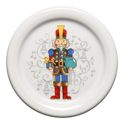 Fiesta Dinnerware - Retired Nutcracker The Giver 4 3/8 Inch Coaster and Mug Cover - Retired Nutcracker The Giver 4 3/8 Inch Coaster and Mug Cover