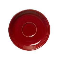 Alternative view of Fiesta Dinnerware - New Retired Classic Rim 5 7/8 Inch Saucer - New Retired Classic Rim 5 7/8 Inch Saucer